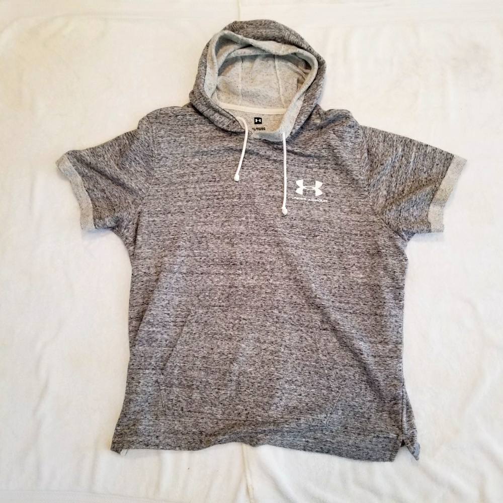 Under armour mens short sleeved hoodie